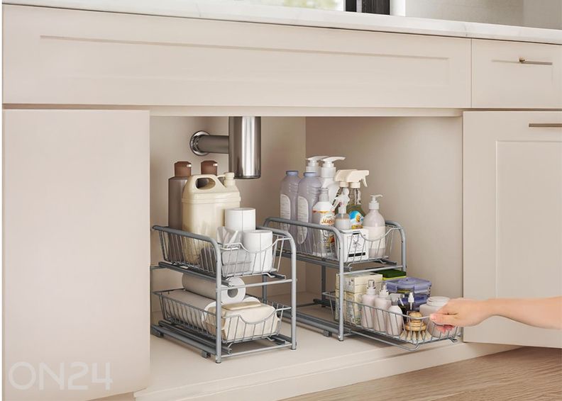 Koriteline keittiökaappiin kuvasuurennos