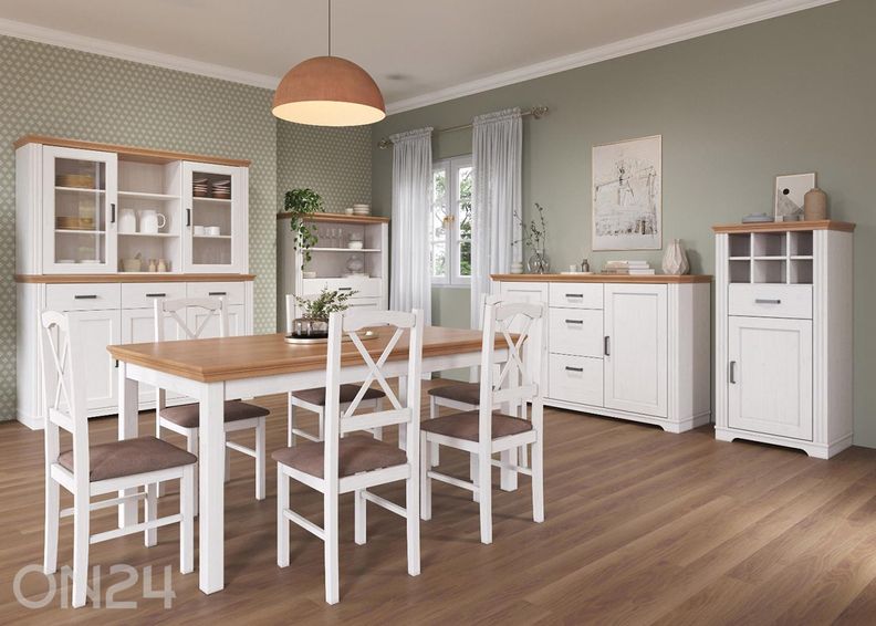 Korkea kaappi Maluno 163 cm kuvasuurennos