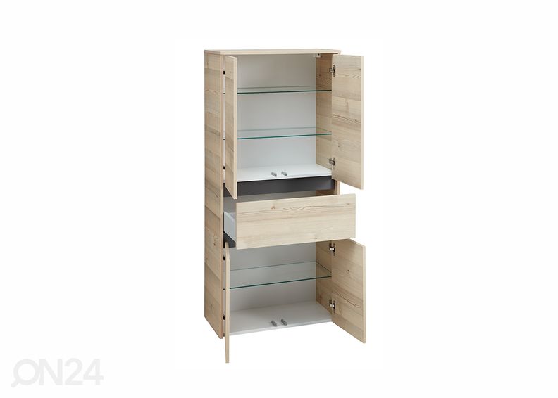 Korkea kylpyhuoneen kaappi 393 kuvasuurennos