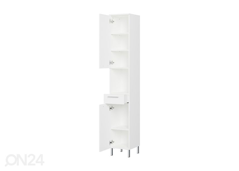 Korkea kylpyhuoneen kaappi Arvada kuvasuurennos