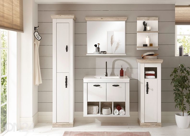 Korkea kylpyhuoneen kaappi Florenz kuvasuurennos