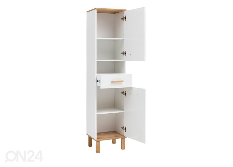 Korkea kylpyhuoneen kaappi Padua kuvasuurennos