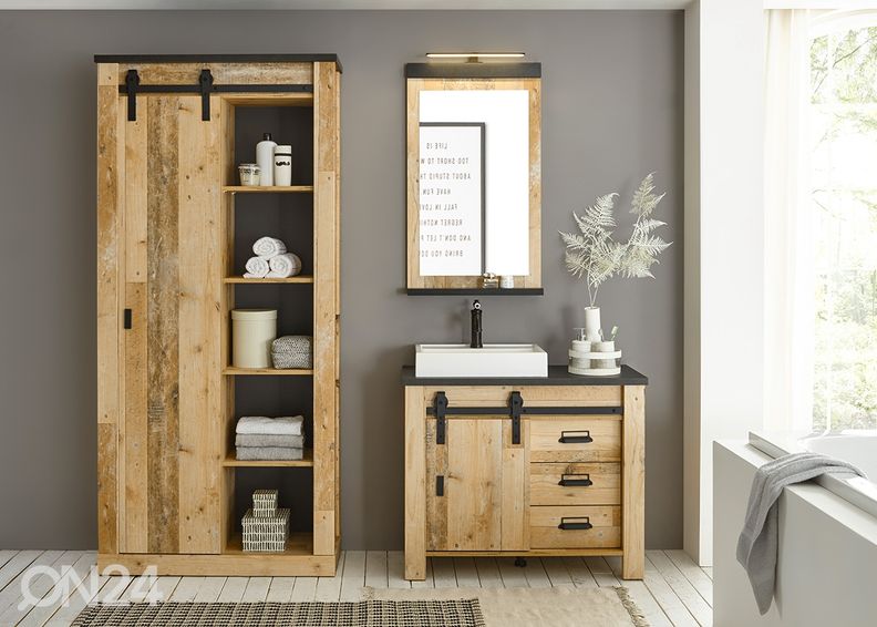 Korkea kylpyhuoneen kaappi Sherwood kuvasuurennos