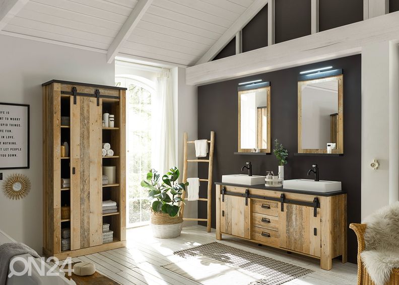 Korkea kylpyhuoneen kaappi Sherwood kuvasuurennos