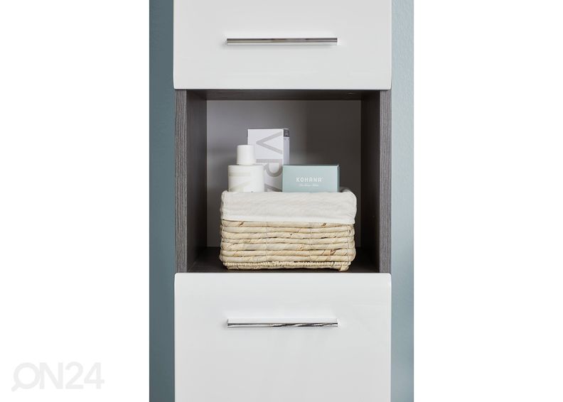 Korkea kylpyhuoneenkaappi Line kuvasuurennos