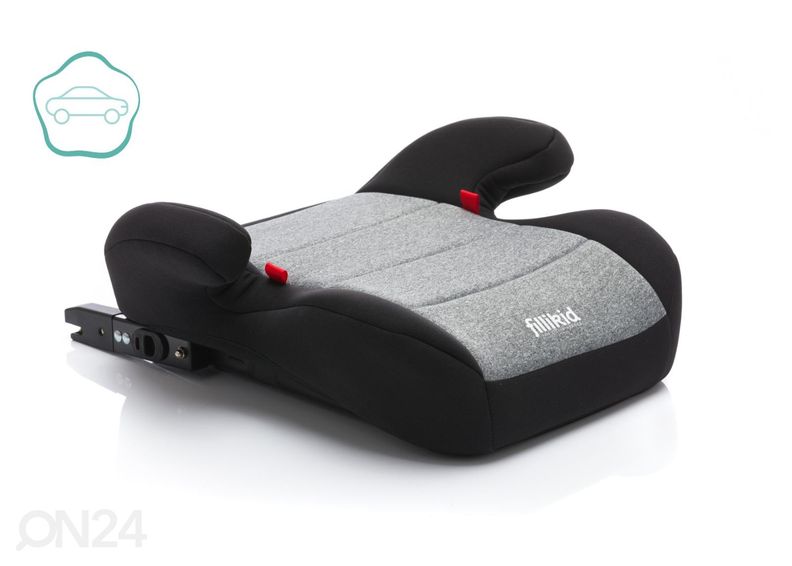 Korokeistuin Isofix harmaa 22-36 kg, Fillikid kuvasuurennos
