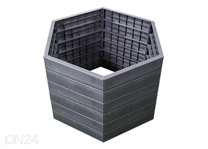 Kukkalaatikko Ergo, puujäljitelmä kuvasuurennos