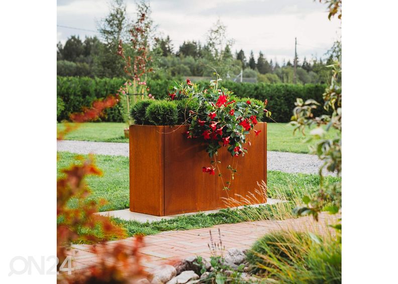 Kukkaruukku Cor-Ten terästä Lilly Modular kuvasuurennos
