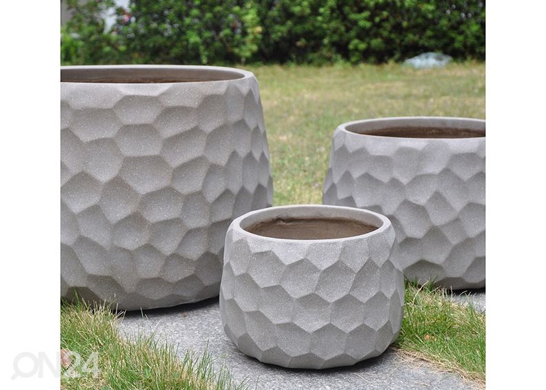 Kukkaruukku Cubo Ø 40 cm kuvasuurennos