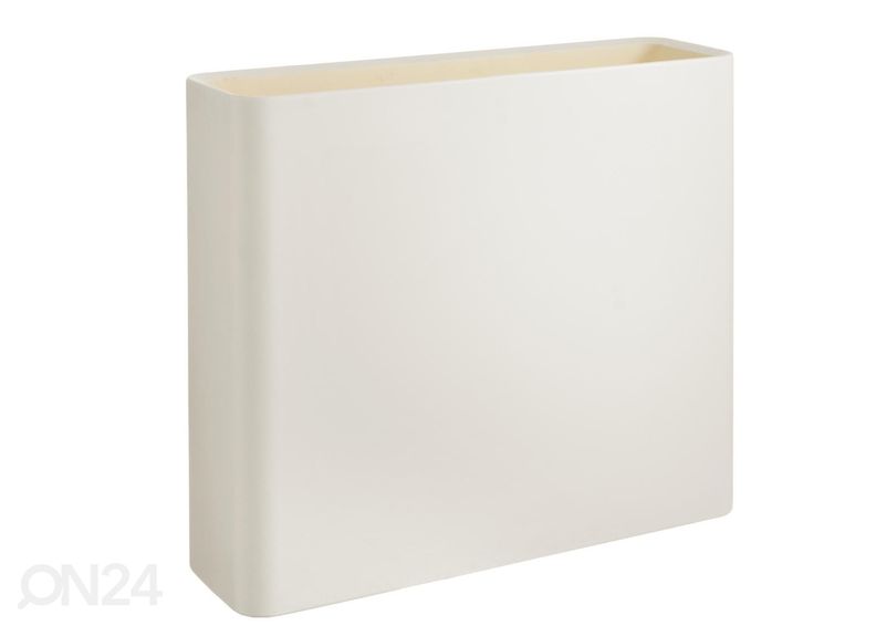 Kukkaruukku Divio 90x27xh78 cm, valkoinen kuvasuurennos