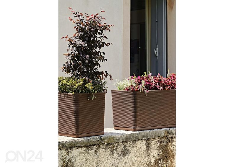 Kukkaruukku Indy 98x37xh40 cm, bronze kuvasuurennos