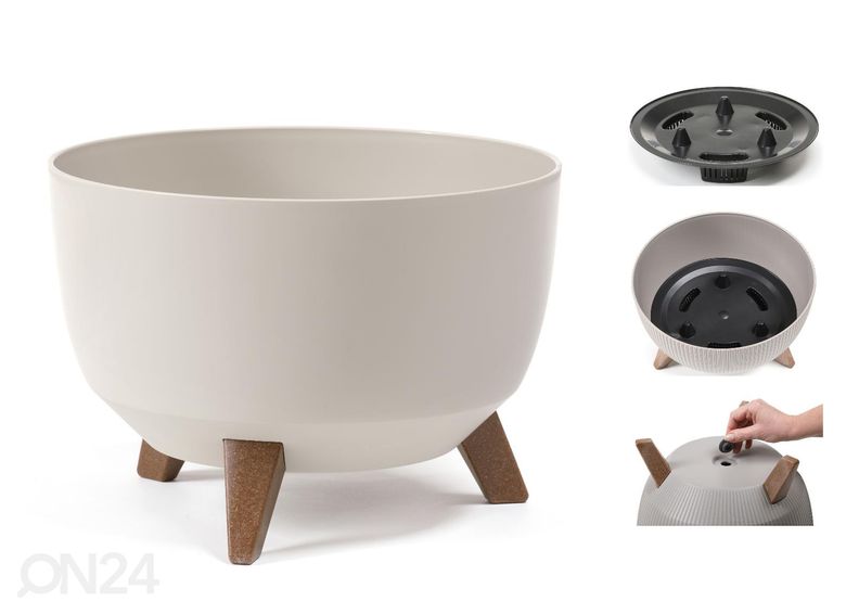 Kukkaruukku jaloilla Roma Legs Ø 29 cm kuvasuurennos