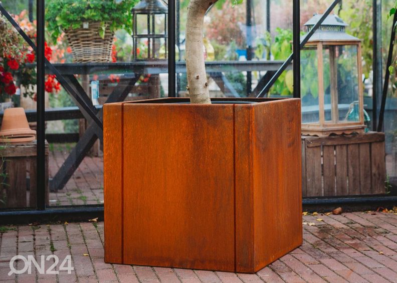 Kukkaruukut Clara Large Cor-Ten teräksestä kuvasuurennos