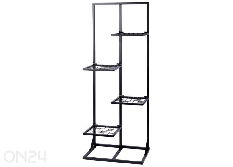 Kukkateline, 4 tasoa, musta kuvasuurennos
