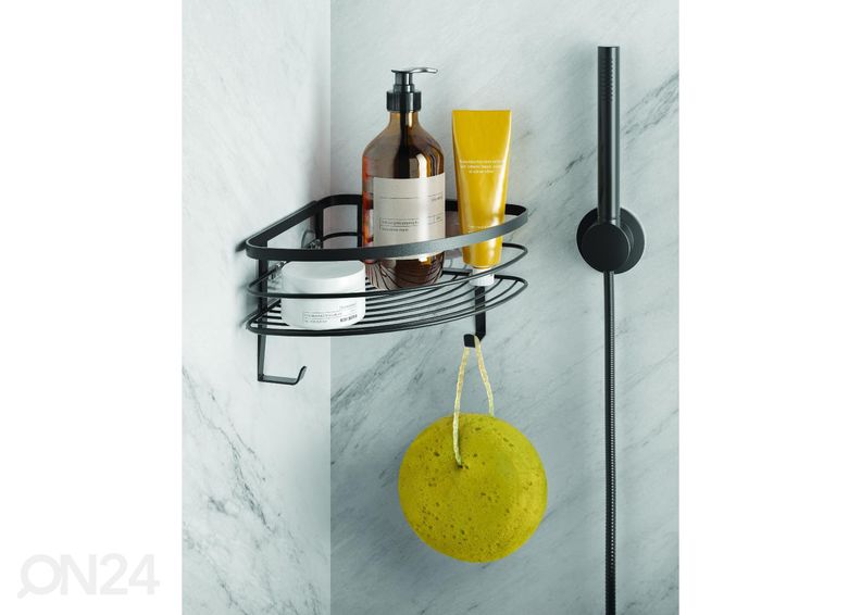 Kulmahylly Origin-Ufix 1x, 25x25x13 cm, musta kuvasuurennos