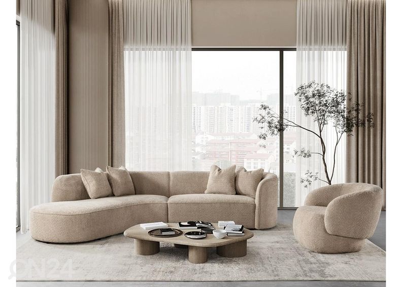 Kulmasohva Bubble kuvasuurennos