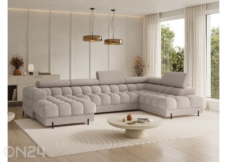 Kulmasohva vuodesohva Feraria kuvasuurennos