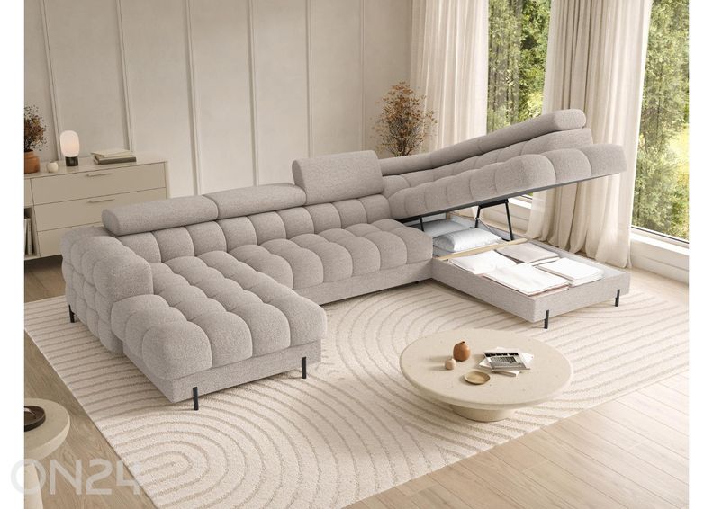 Kulmasohva vuodesohva Feraria kuvasuurennos