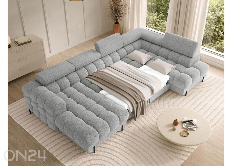 Kulmasohva vuodesohva Feraria kuvasuurennos