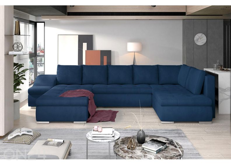 Kulmasohvasänky pesukorilla Giovanni kuvasuurennos