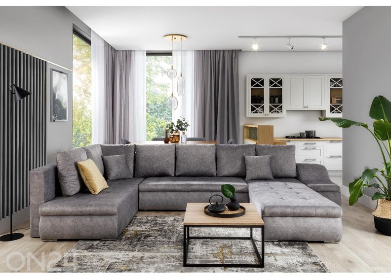 Kulmasohvasänky pesukorilla Giovanni kuvasuurennos