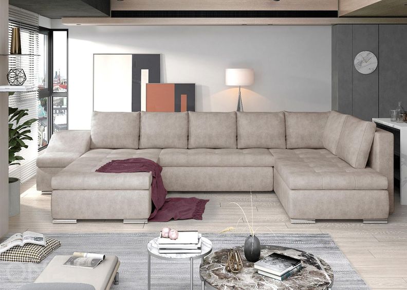 Kulmasohvasänky pesukorilla Giovanni kuvasuurennos