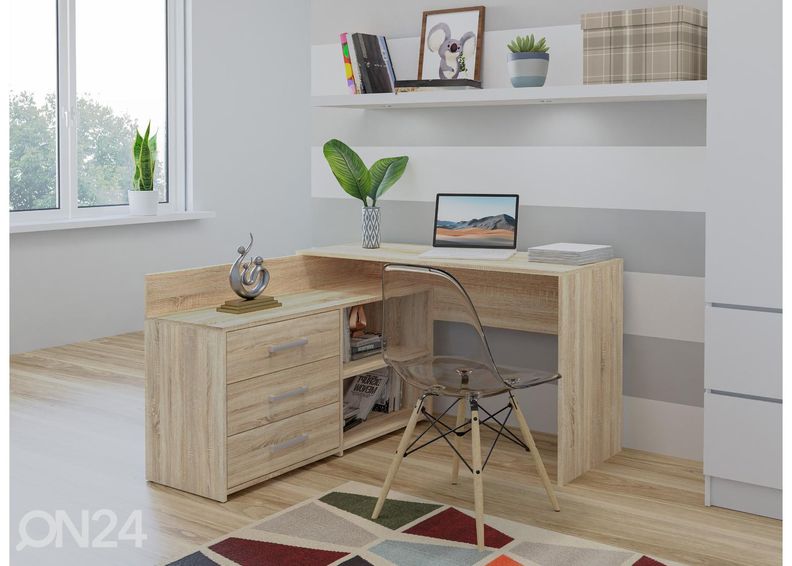 Kulmatyöpöytä kuvasuurennos