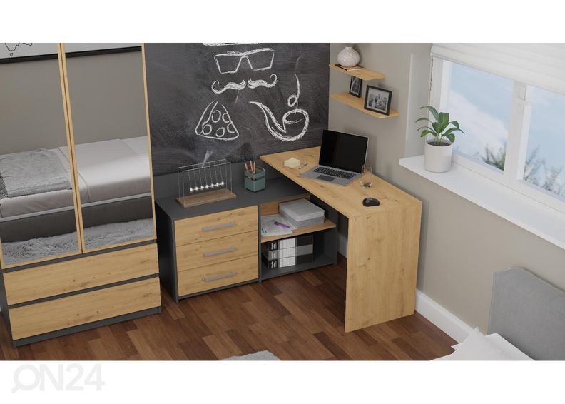 Kulmatyöpöytä kuvasuurennos