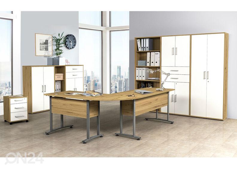 Kulmatyöpöytä Dallas 1 217x167 cm kuvasuurennos