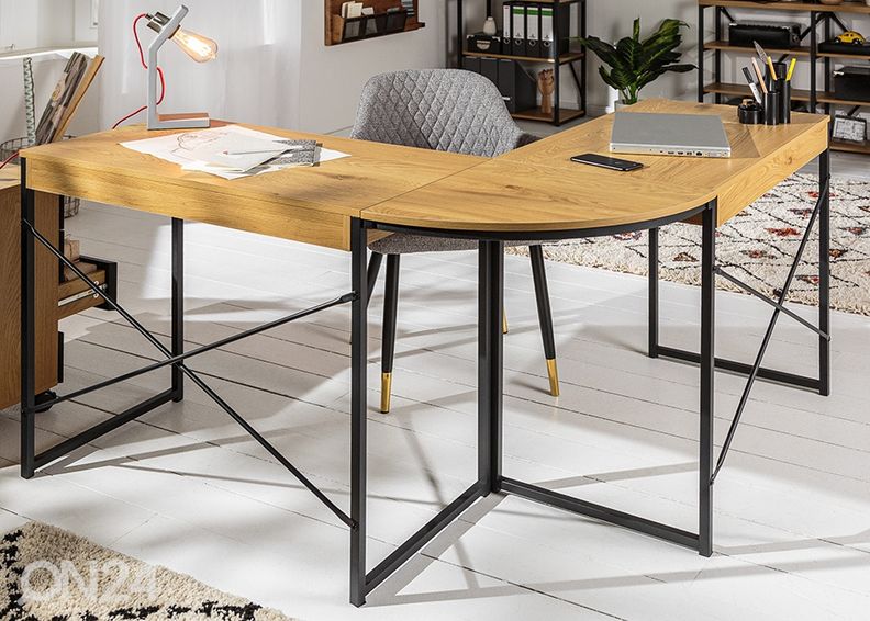 Kulmatyöpöytä Studio kuvasuurennos