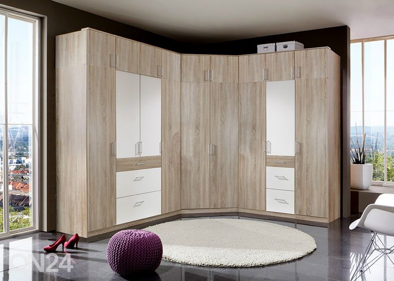 Kulmavaatekaappi Click kuvasuurennos