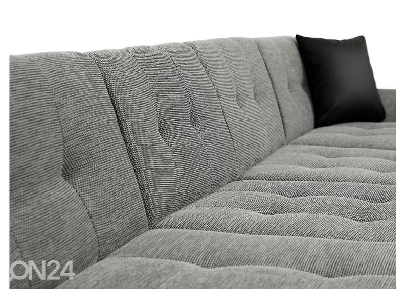 Kulmavuodesohva 2:lla vuodevaatelaatikolla Alia kuvasuurennos