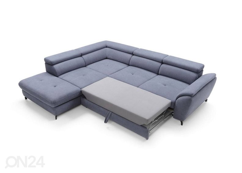 Kulmavuodesohva, kulma vasemmalla kuvasuurennos