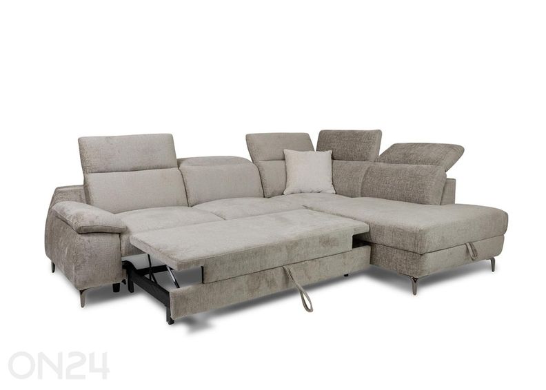 Kulmavuodesohva Silver kuvasuurennos