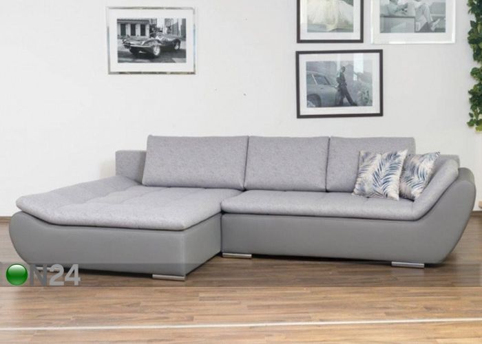 Kulmavuodesohva vuodevaatelaatikolla kuvasuurennos