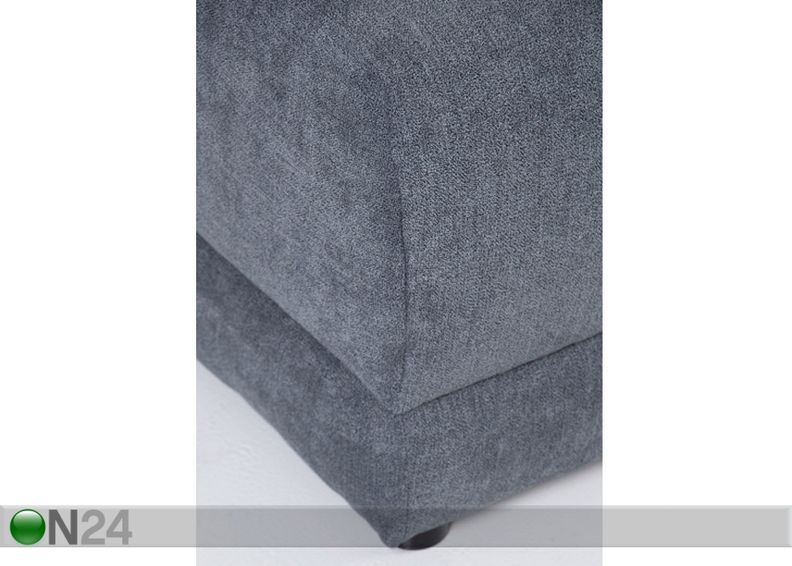 Kulmavuodesohva vuodevaatelaatikolla kuvasuurennos