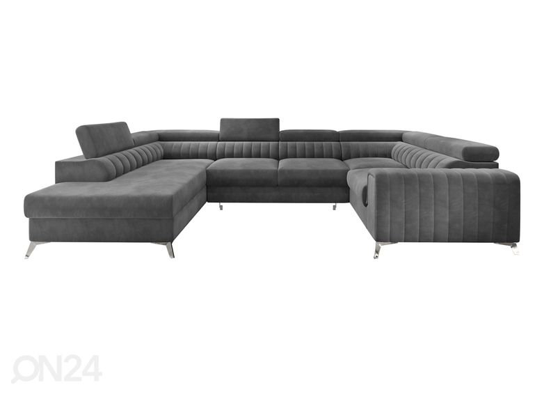 Kulmavuodesohva vuodevaatelaatikolla kuvasuurennos