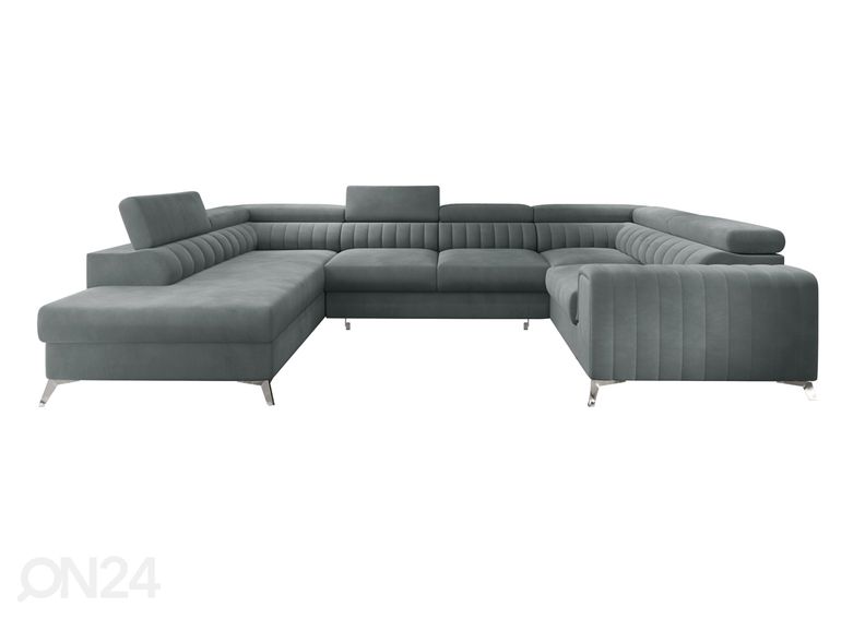 Kulmavuodesohva vuodevaatelaatikolla kuvasuurennos