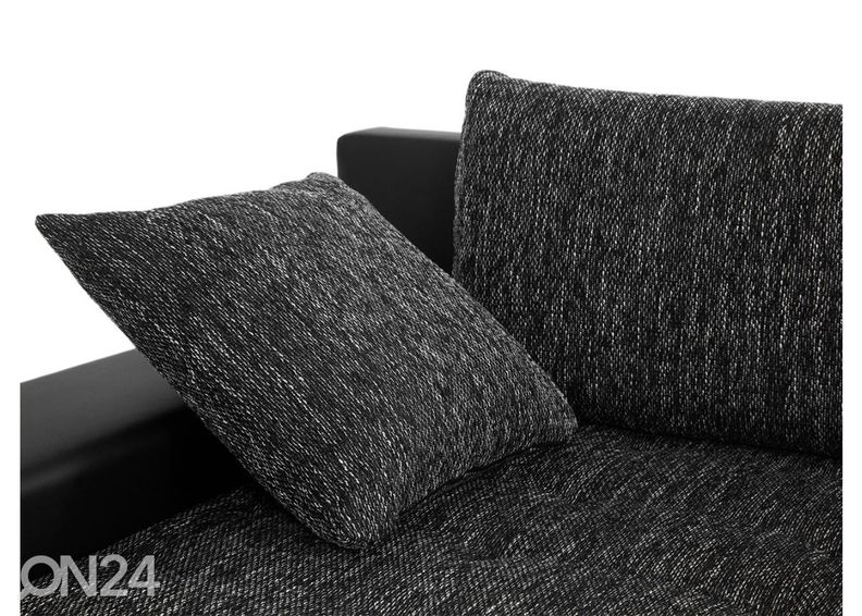 Kulmavuodesohva vuodevaatelaatikolla kuvasuurennos