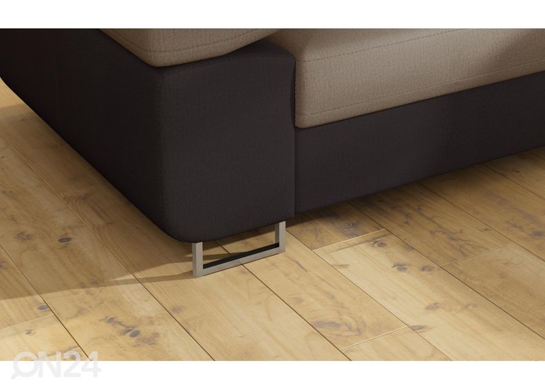 Kulmavuodesohva vuodevaatelaatikolla Bremen kuvasuurennos