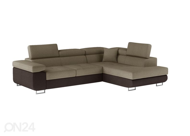 Kulmavuodesohva vuodevaatelaatikolla Bremen kuvasuurennos