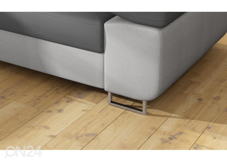 Kulmavuodesohva vuodevaatelaatikolla Bremen kuvasuurennos