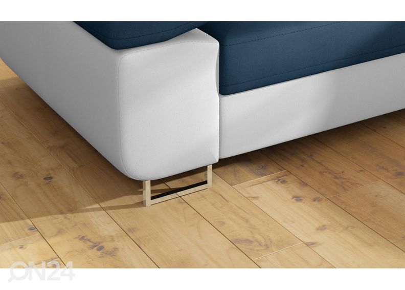 Kulmavuodesohva vuodevaatelaatikolla Bremen kuvasuurennos