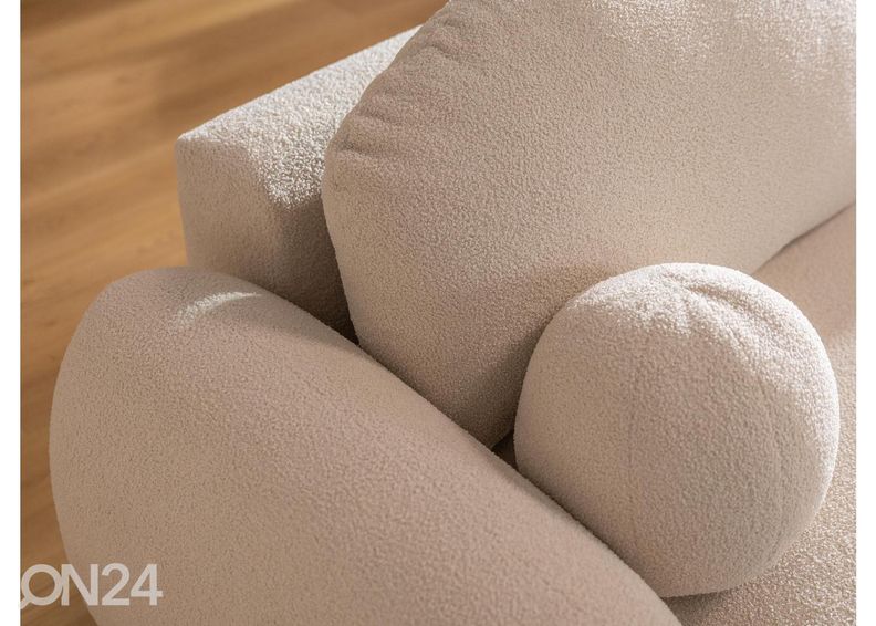 Kulmavuodesohva vuodevaatelaatikolla Maano kuvasuurennos