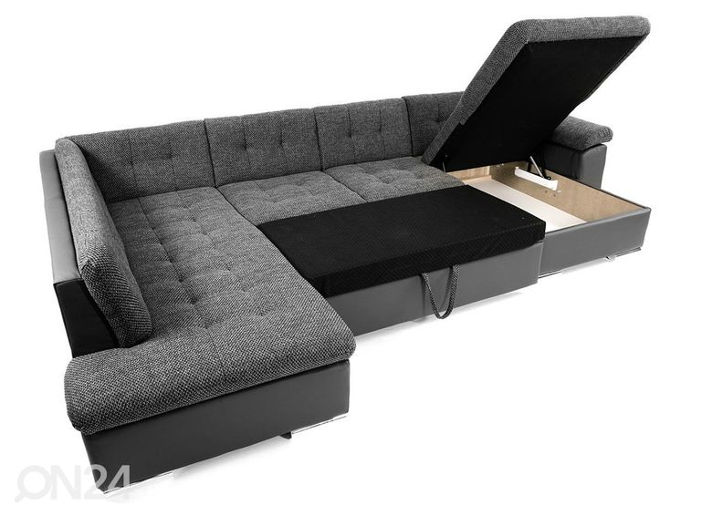 Kulmavuodesohva vuodevaatelaatikolla Melbourne kuvasuurennos