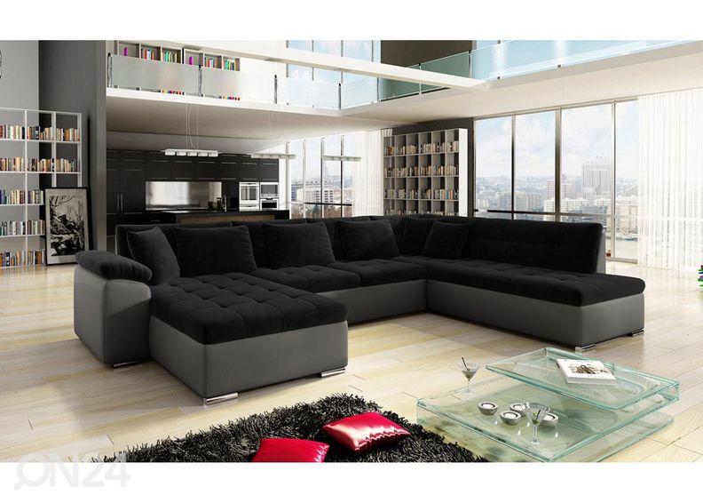 Kulmavuodesohva vuodevaatelaatikolla Melbourne kuvasuurennos