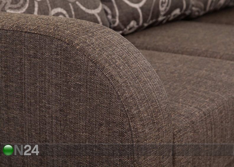 Kulmavuodesohva vuodevaatelaatikolla Rowena kuvasuurennos