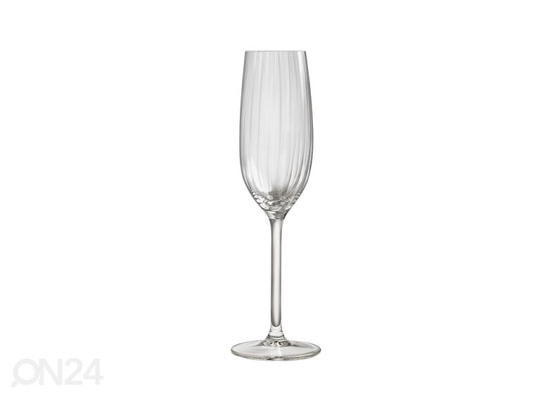 Kuohuviinilasit Plisse 21 cl, 4 kpl kuvasuurennos