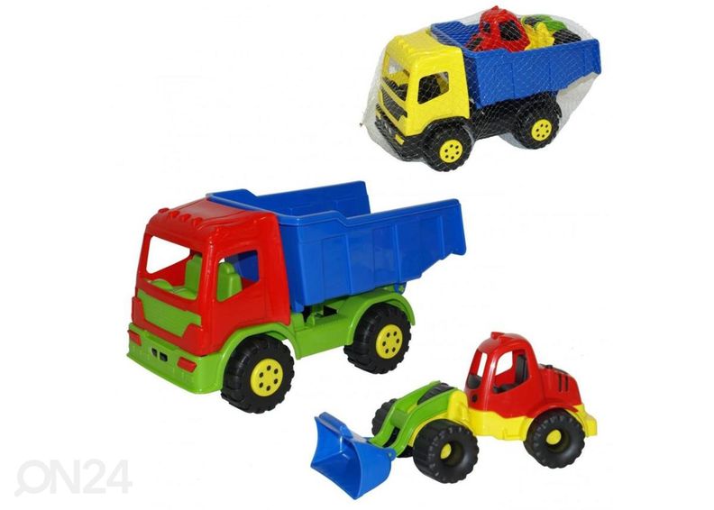 Kuorma-atuo minikaivinkoneella Adriatic 42 cm kuvasuurennos