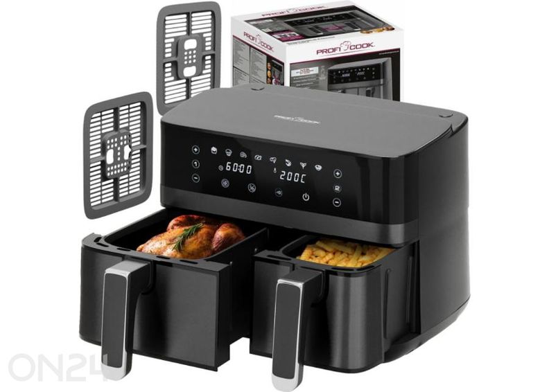 Kuuma-­ilmapaistinpannu ProfiCook PCFR1295H kuvasuurennos